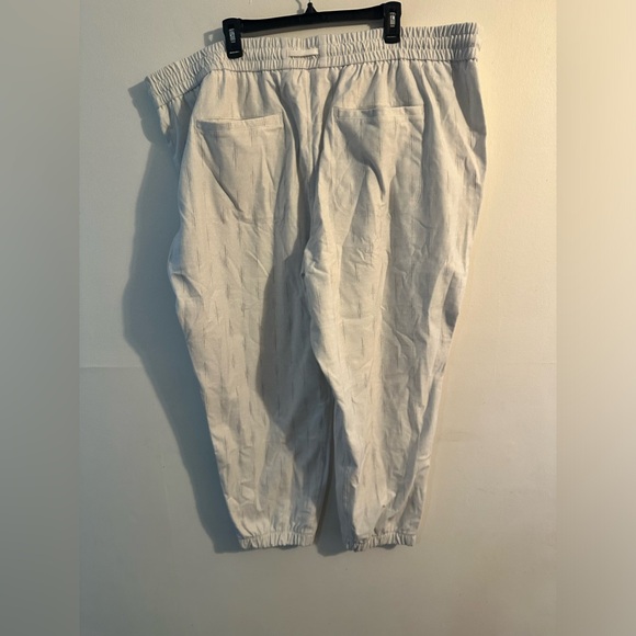 Athleta Pants Womens White Gray Farallon Jogger Printed Magic Metropolis 22/26 - Picture 8 of 14